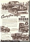 Image: Dodge Job Rated Trucks ad - 1945
